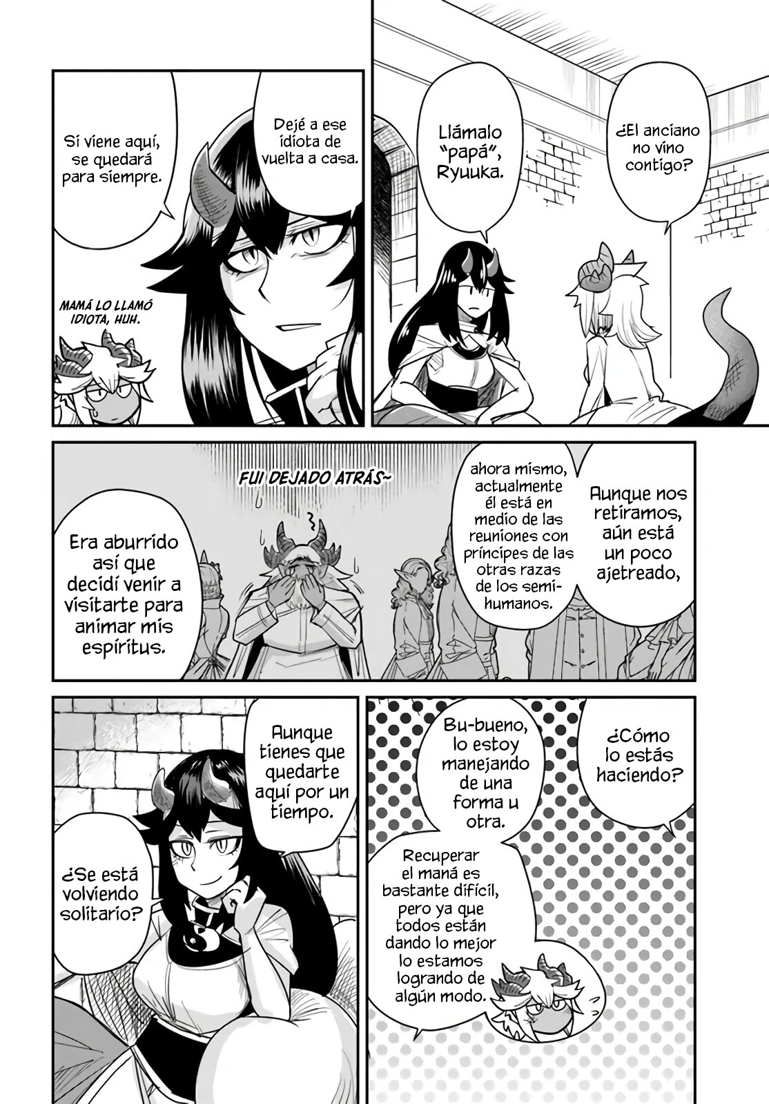 Dungeon No Osananajimi Capitulo 16: MI AMIGO DE LA INFANCIA HA SIDO PARTIDO POR LA MITAD página 10