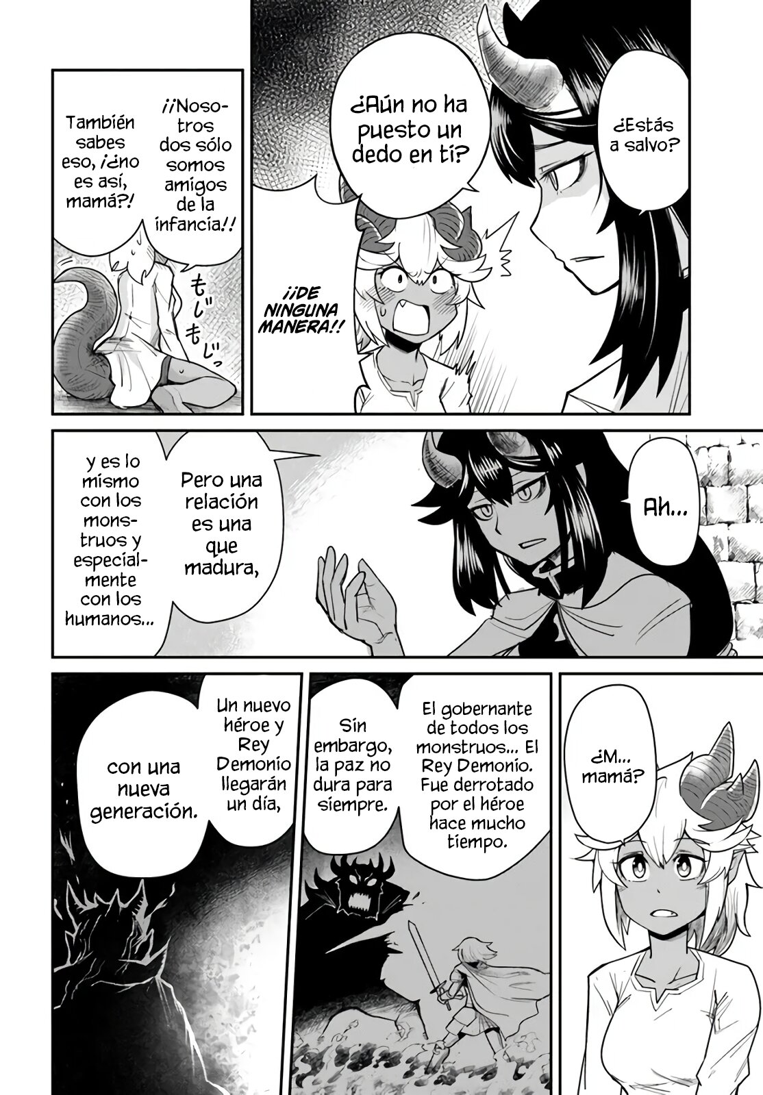 Dungeon No Osananajimi Capitulo 16: MI AMIGO DE LA INFANCIA HA SIDO PARTIDO POR LA MITAD página 12
