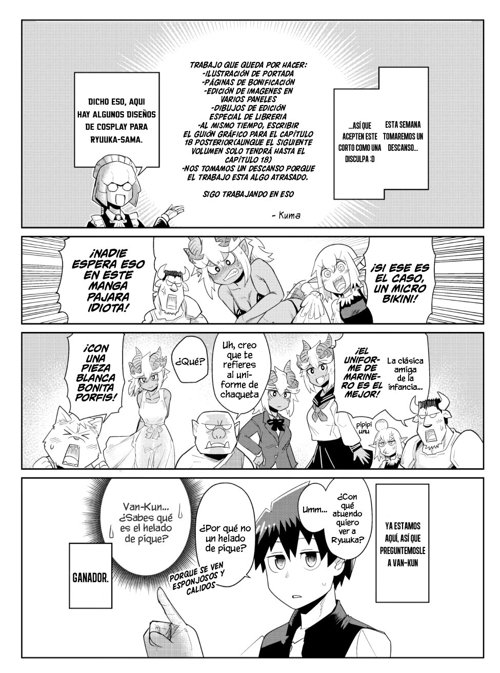 Dungeon No Osananajimi Capitulo 17.5 página 2