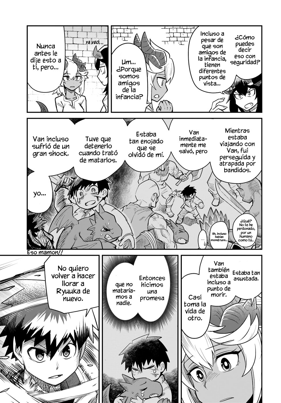 Dungeon No Osananajimi Capitulo 17: ¡La madre de mi amiga de la infancia es fuerte! página 10
