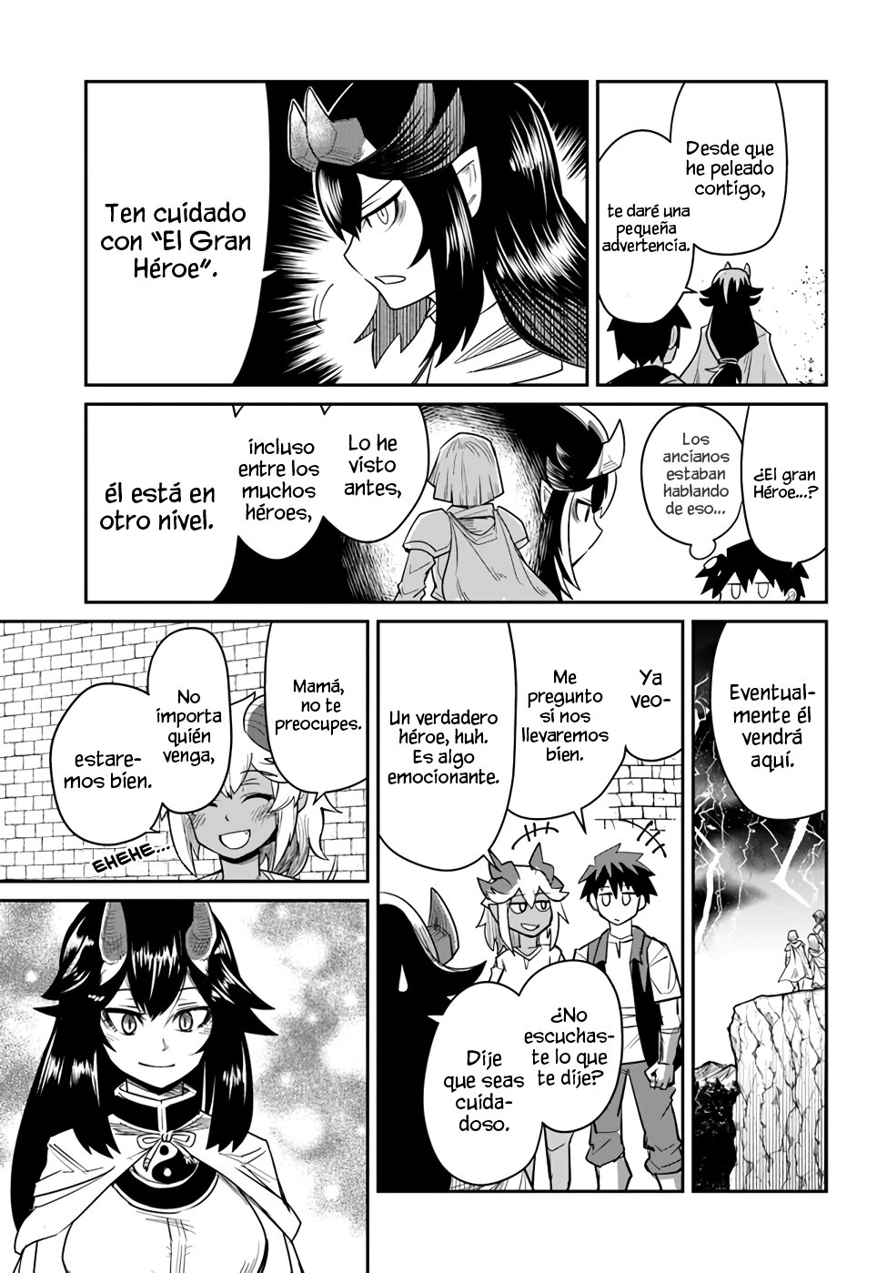 Dungeon No Osananajimi Capitulo 17: ¡La madre de mi amiga de la infancia es fuerte! página 23