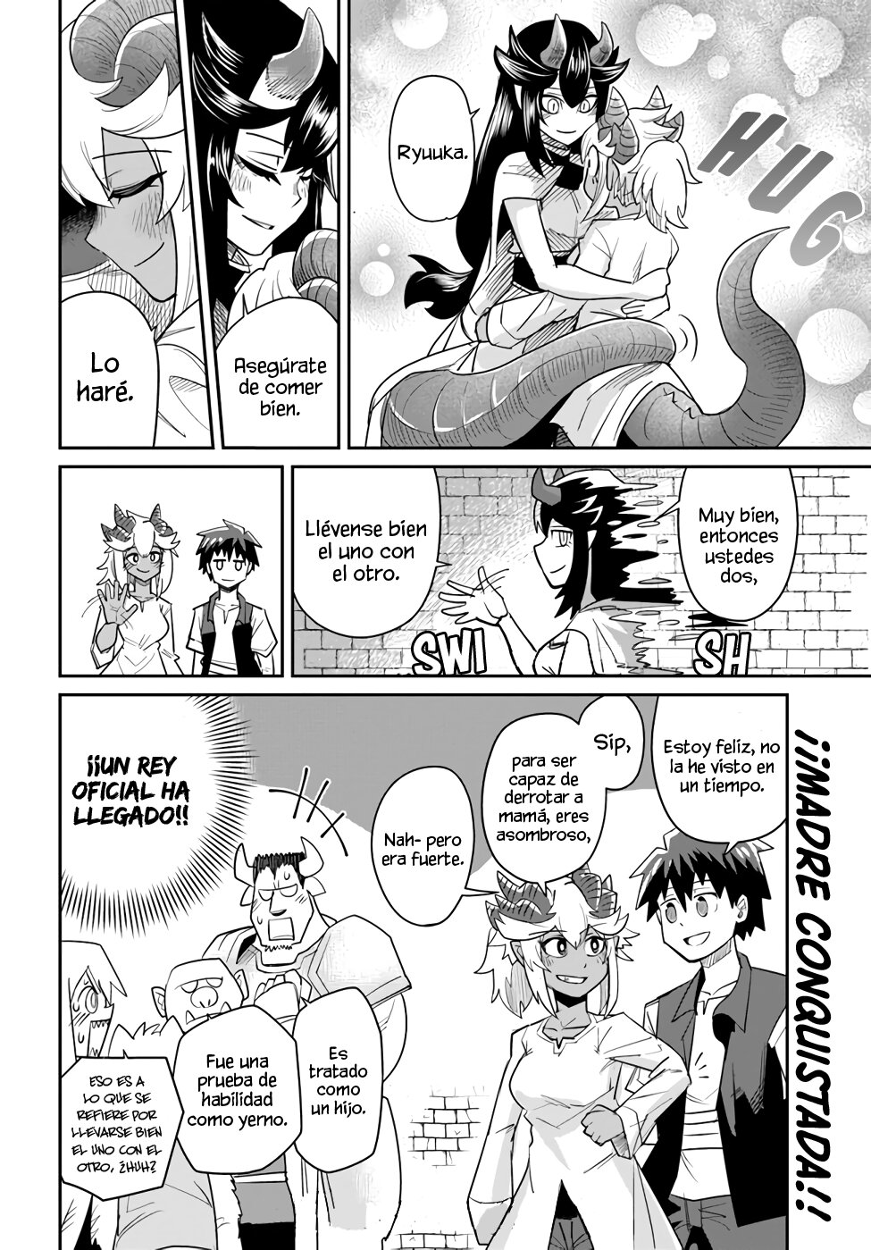 Dungeon No Osananajimi Capitulo 17: ¡La madre de mi amiga de la infancia es fuerte! página 24