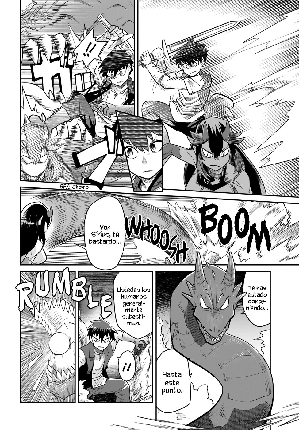 Dungeon No Osananajimi Capitulo 17: ¡La madre de mi amiga de la infancia es fuerte! página 7