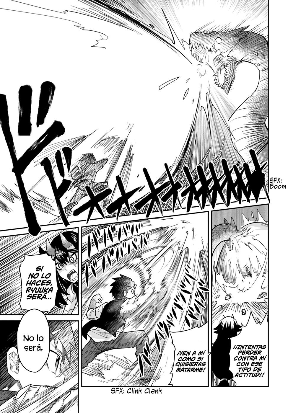Dungeon No Osananajimi Capitulo 17: ¡La madre de mi amiga de la infancia es fuerte! página 8