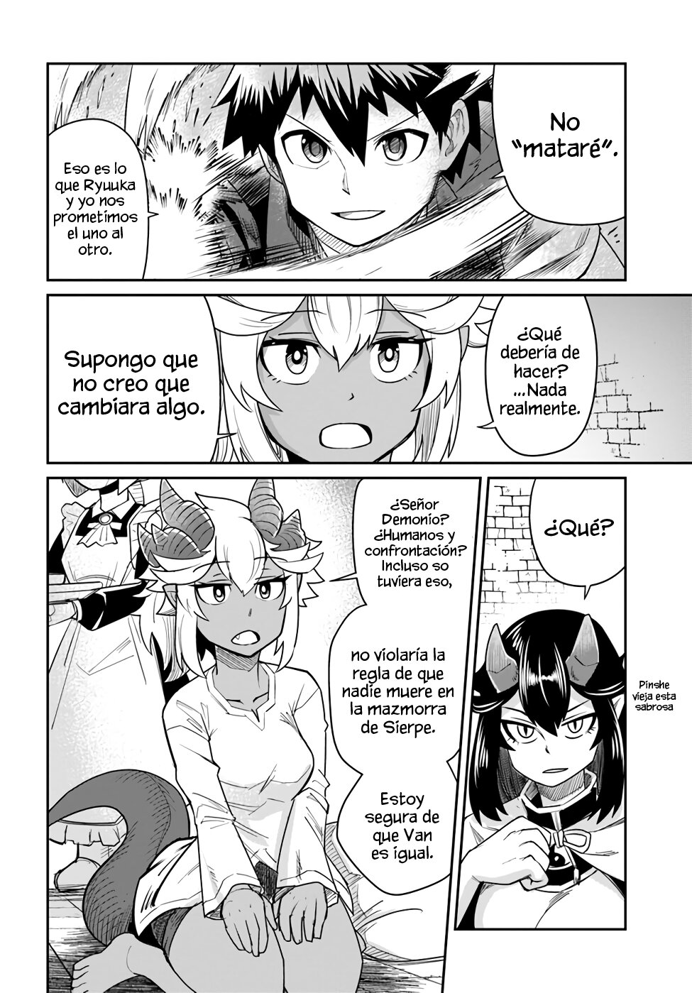 Dungeon No Osananajimi Capitulo 17: ¡La madre de mi amiga de la infancia es fuerte! página 9