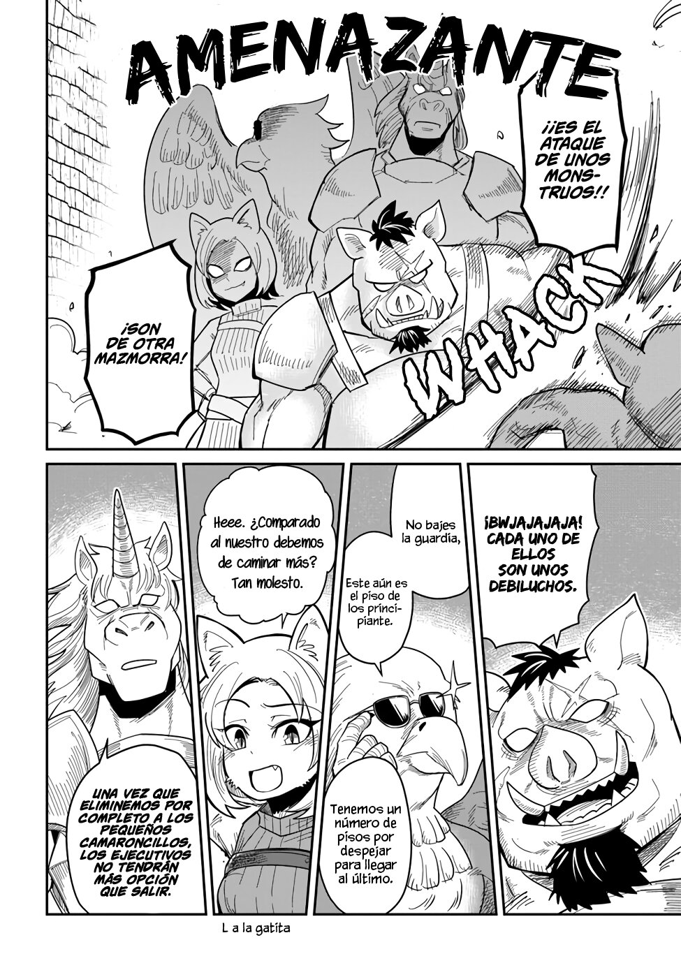 Dungeon No Osananajimi Capitulo 18: Amigo de la infancia siendo apoyado página 8