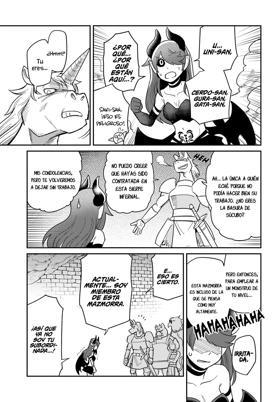 Dungeon No Osananajimi Capitulo 18: Amigo de la infancia siendo apoyado página 9