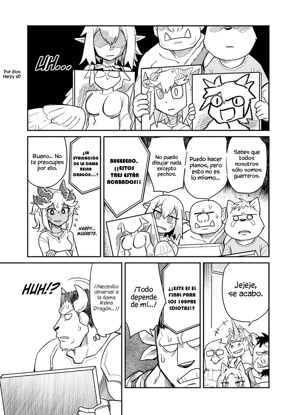 Dungeon No Osananajimi Capitulo 19: Harpy-San Muere página 14