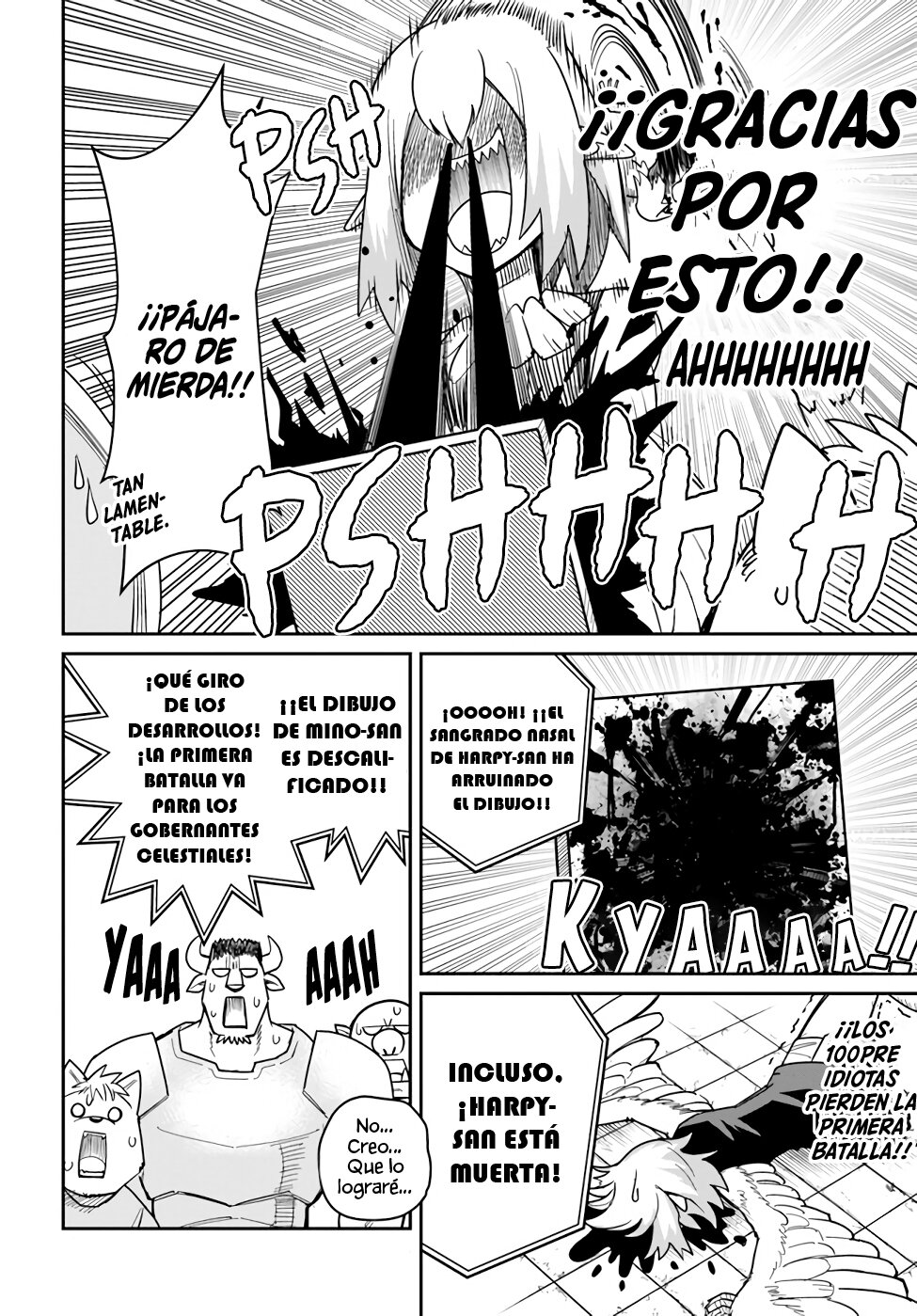 Dungeon No Osananajimi Capitulo 19: Harpy-San Muere página 19
