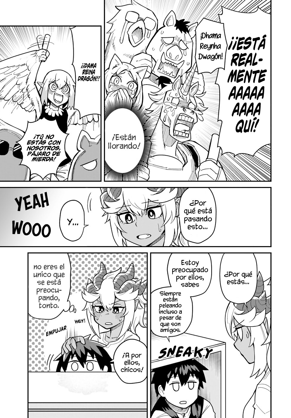 Dungeon No Osananajimi Capitulo 19: Harpy-San Muere página 8