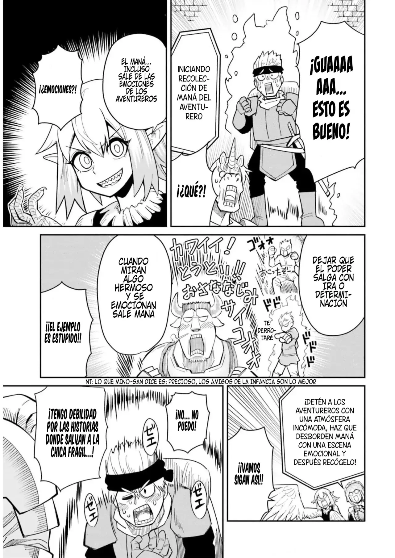 Dungeon No Osananajimi Capitulo 20: Entre amigos de la infancia se entienden página 17