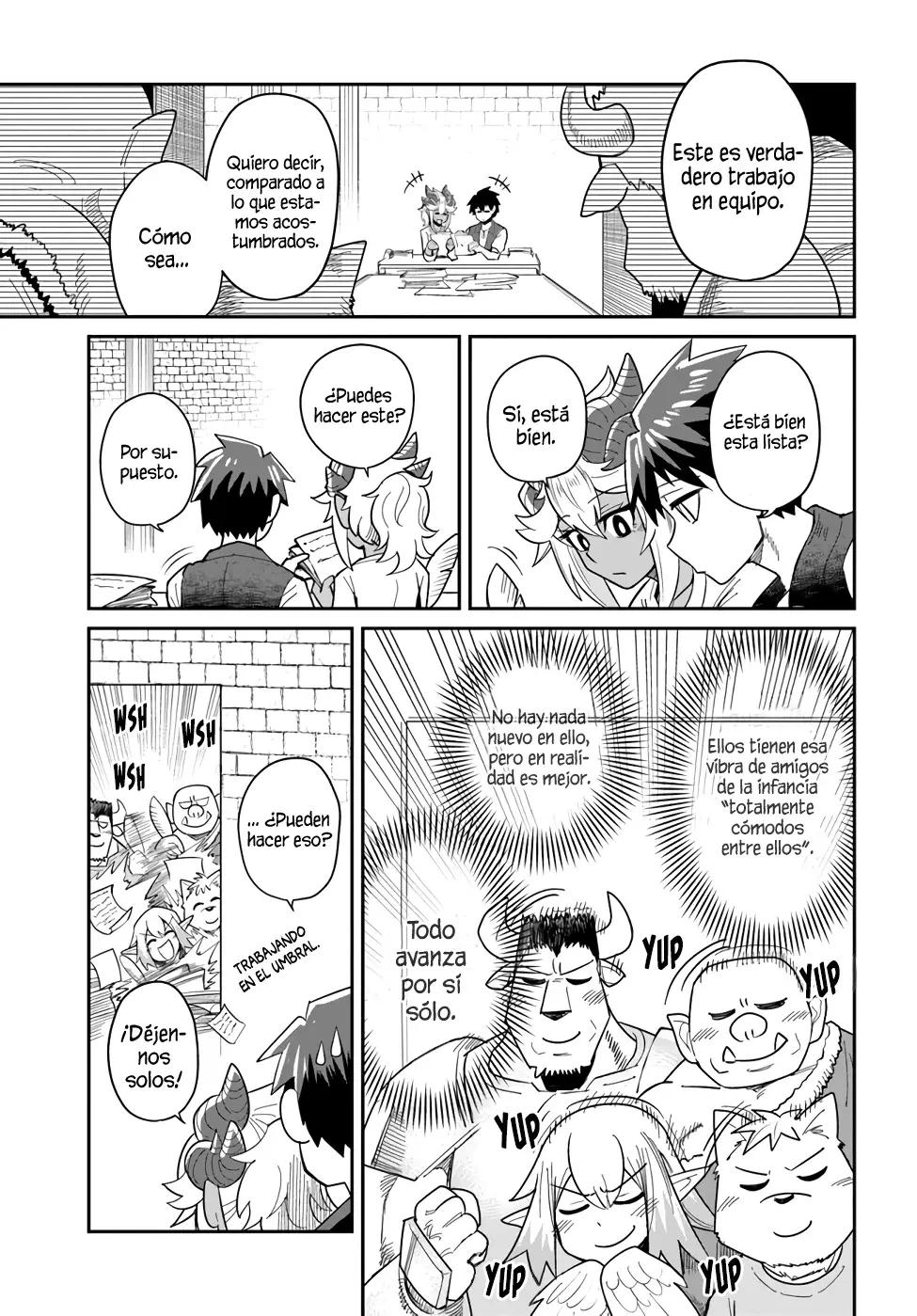 Dungeon No Osananajimi Capitulo 23: Mi amiga de la infancia, hizo un grupo de trabajo. página 12