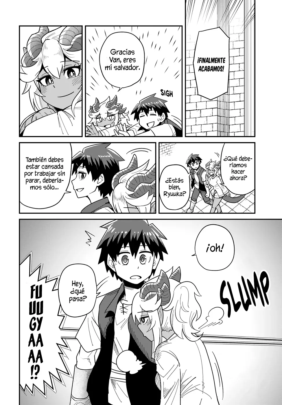 Dungeon No Osananajimi Capitulo 23: Mi amiga de la infancia, hizo un grupo de trabajo. página 13