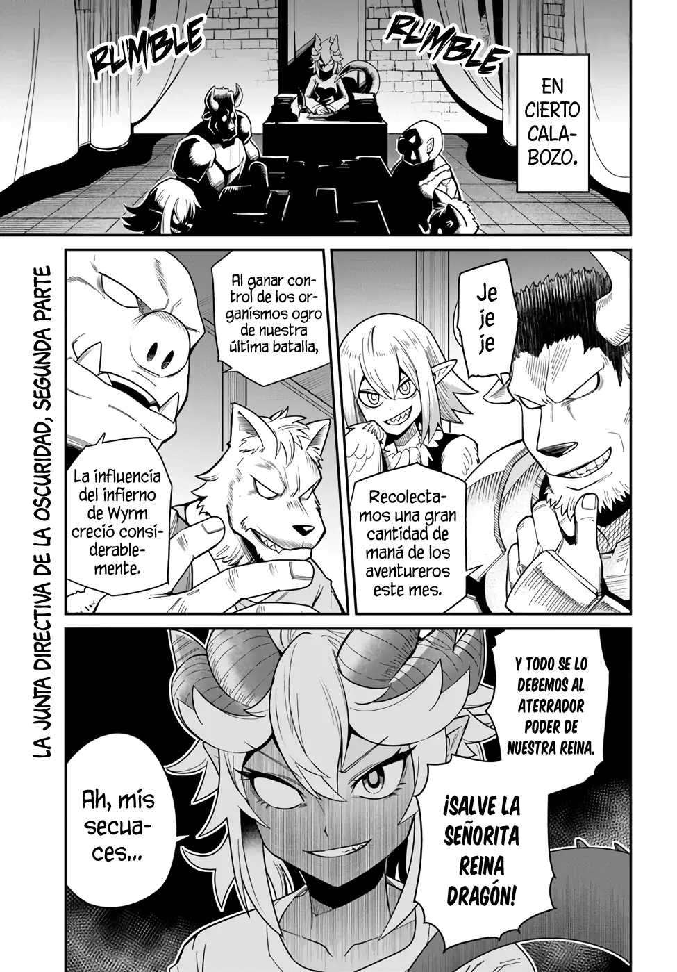 Dungeon No Osananajimi Capitulo 23: Mi amiga de la infancia, hizo un grupo de trabajo. página 2