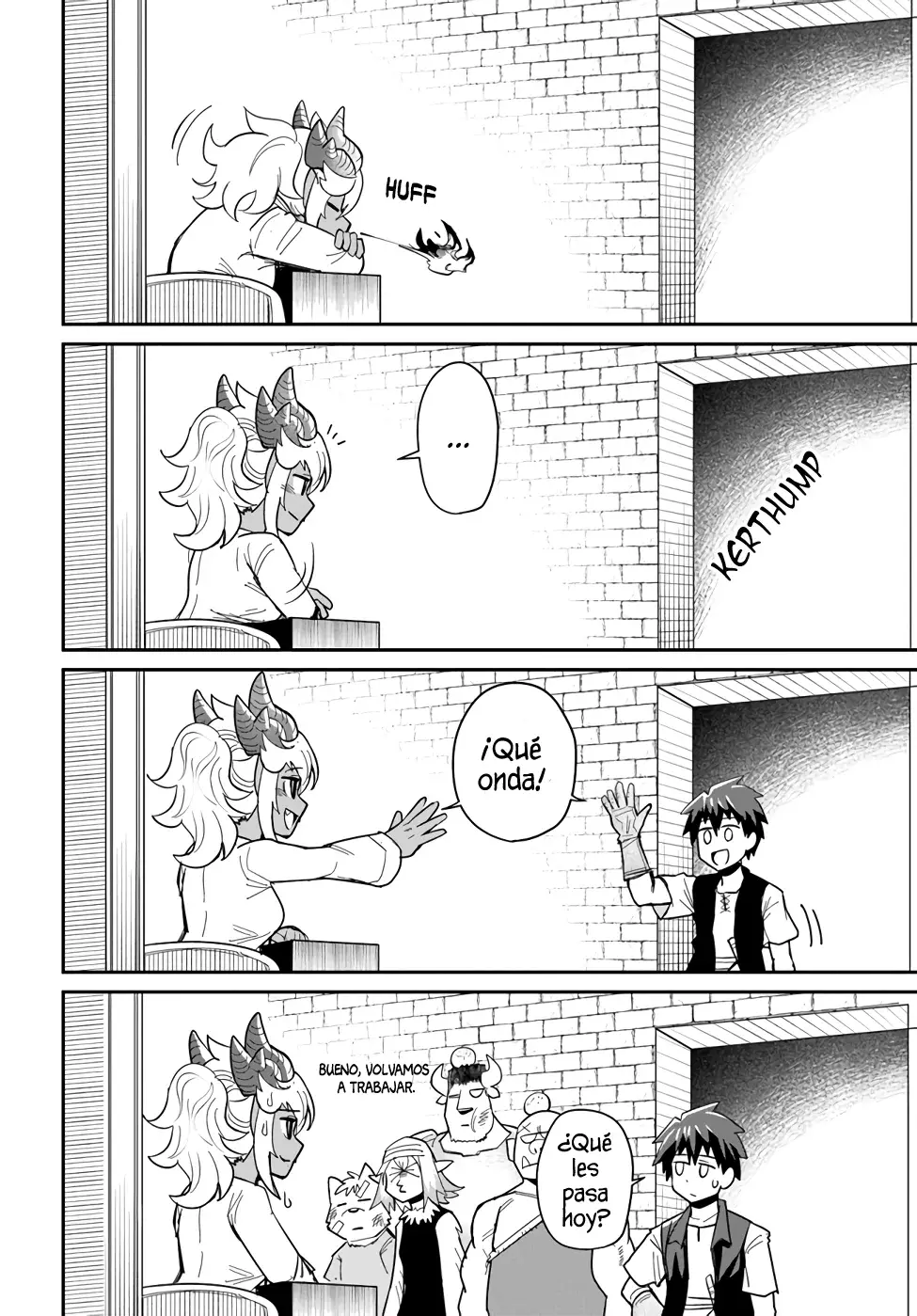 Dungeon No Osananajimi Capitulo 23: Mi amiga de la infancia, hizo un grupo de trabajo. página 5