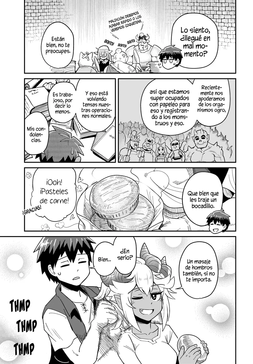 Dungeon No Osananajimi Capitulo 23: Mi amiga de la infancia, hizo un grupo de trabajo. página 6