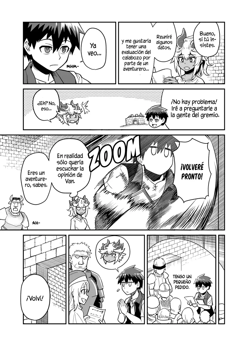 Dungeon No Osananajimi Capitulo 23: Mi amiga de la infancia, hizo un grupo de trabajo. página 8