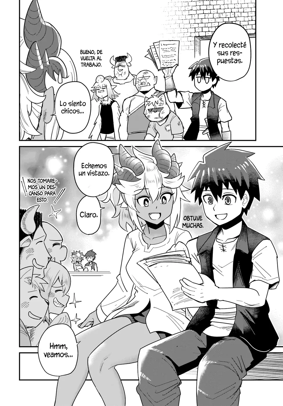 Dungeon No Osananajimi Capitulo 23: Mi amiga de la infancia, hizo un grupo de trabajo. página 9