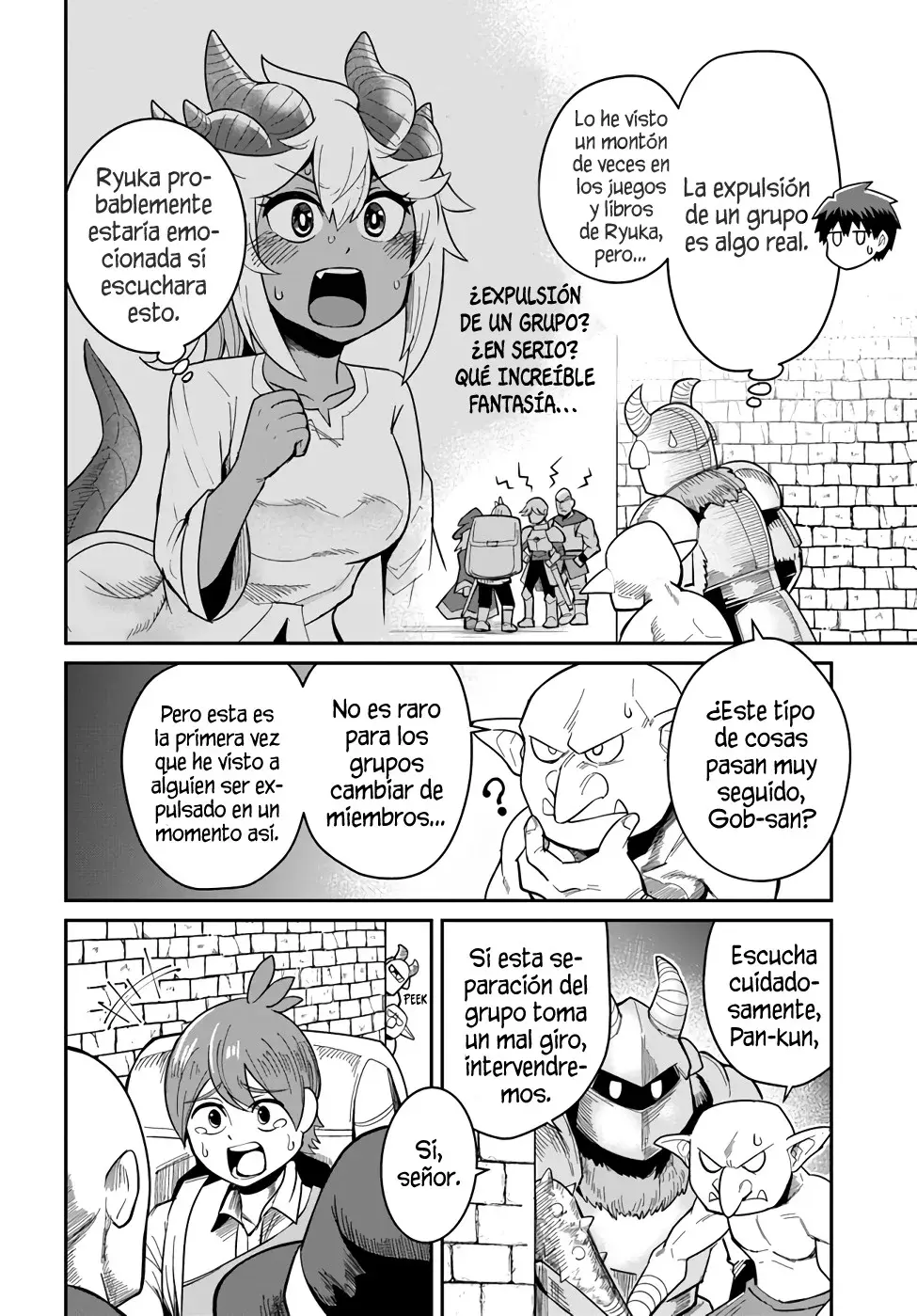 Dungeon No Osananajimi Capitulo 25: A mi amigo de la infancia no le gustan las expulsiones de los amigos de la infancia. página 5