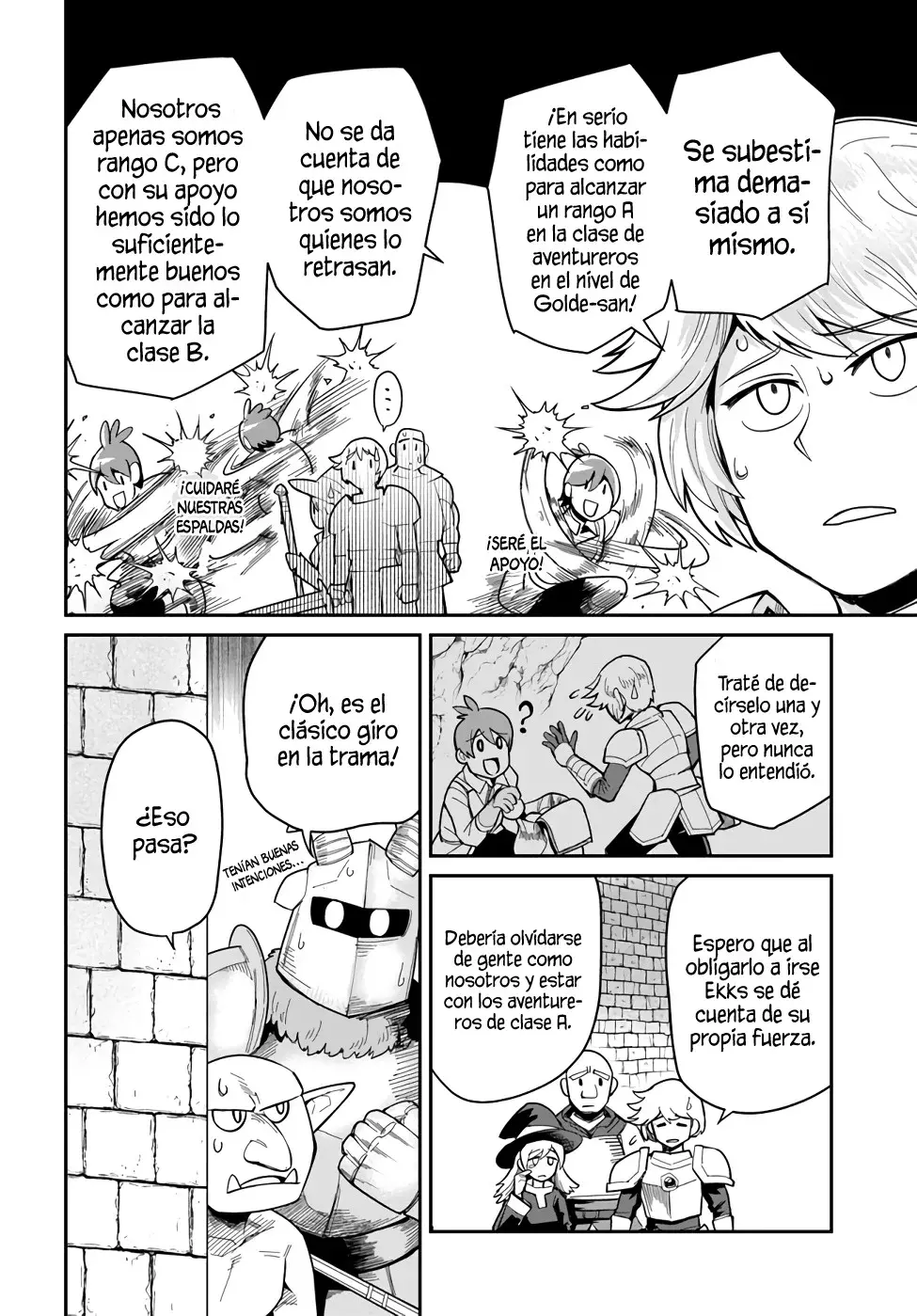 Dungeon No Osananajimi Capitulo 25: A mi amigo de la infancia no le gustan las expulsiones de los amigos de la infancia. página 9