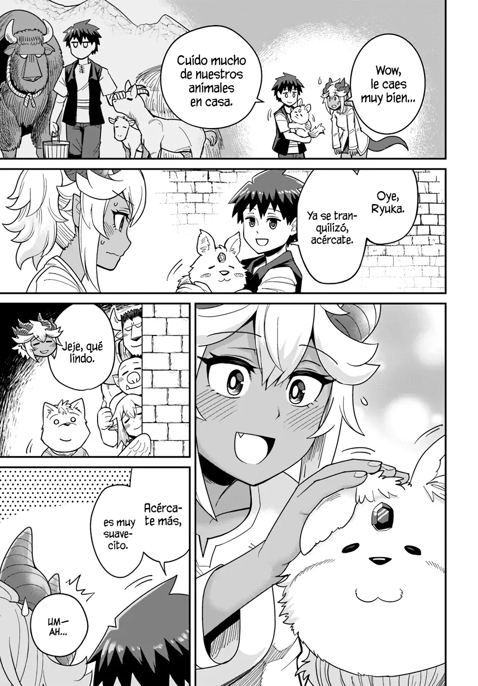 Dungeon No Osananajimi Capitulo 27.5: Extras de Twitter: Ahora si hay presupuesto página 4
