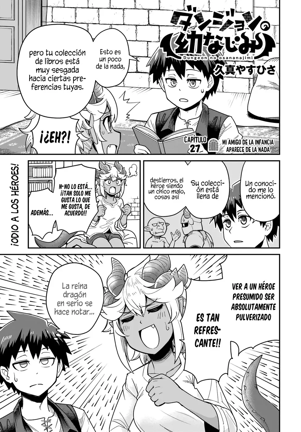 Dungeon No Osananajimi Capitulo 27: Mi amigo de la infancia aparece de la nada. página 2