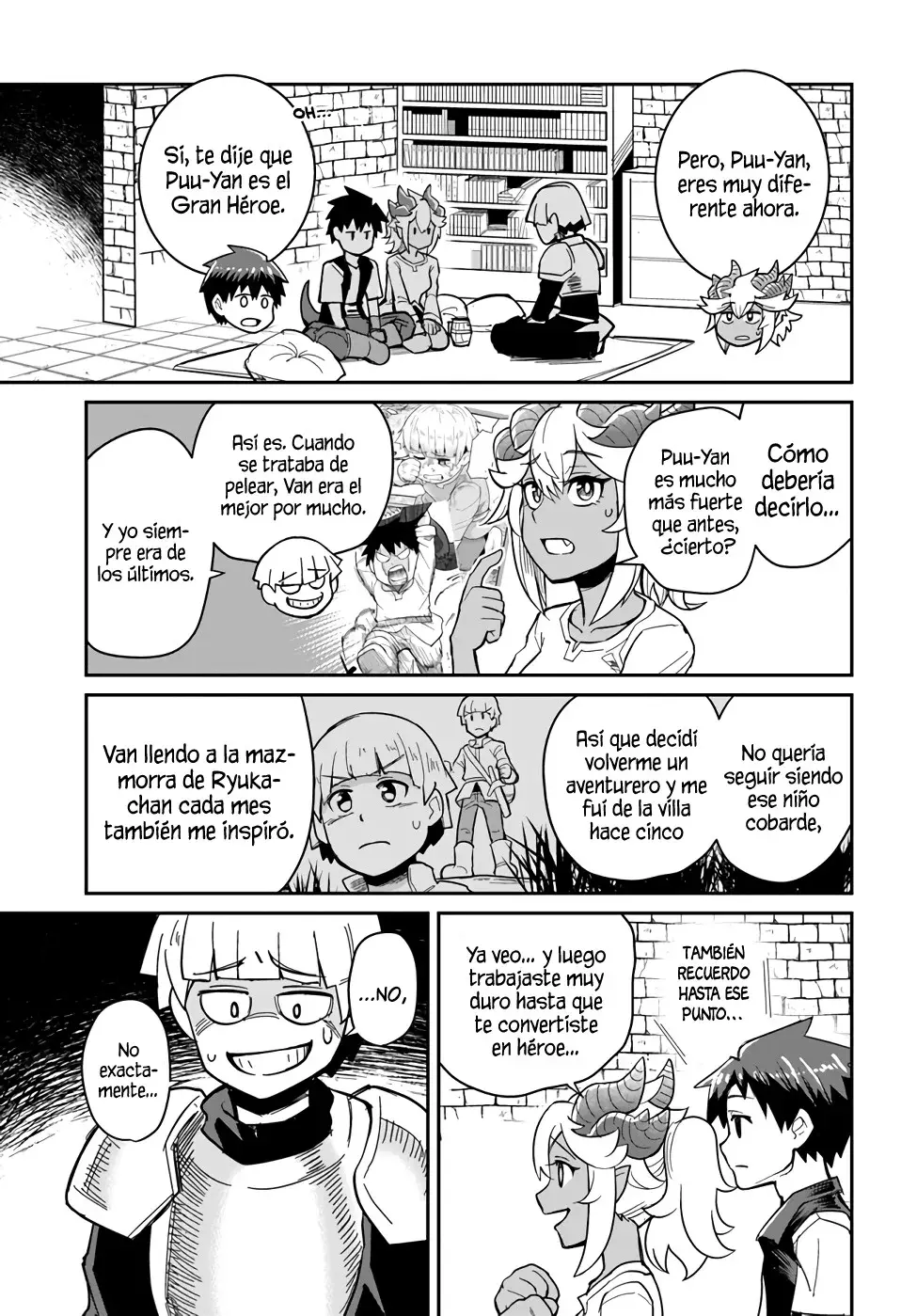 Dungeon No Osananajimi Capitulo 28: Mi amigo de la infacia es el gran héroe. página 10