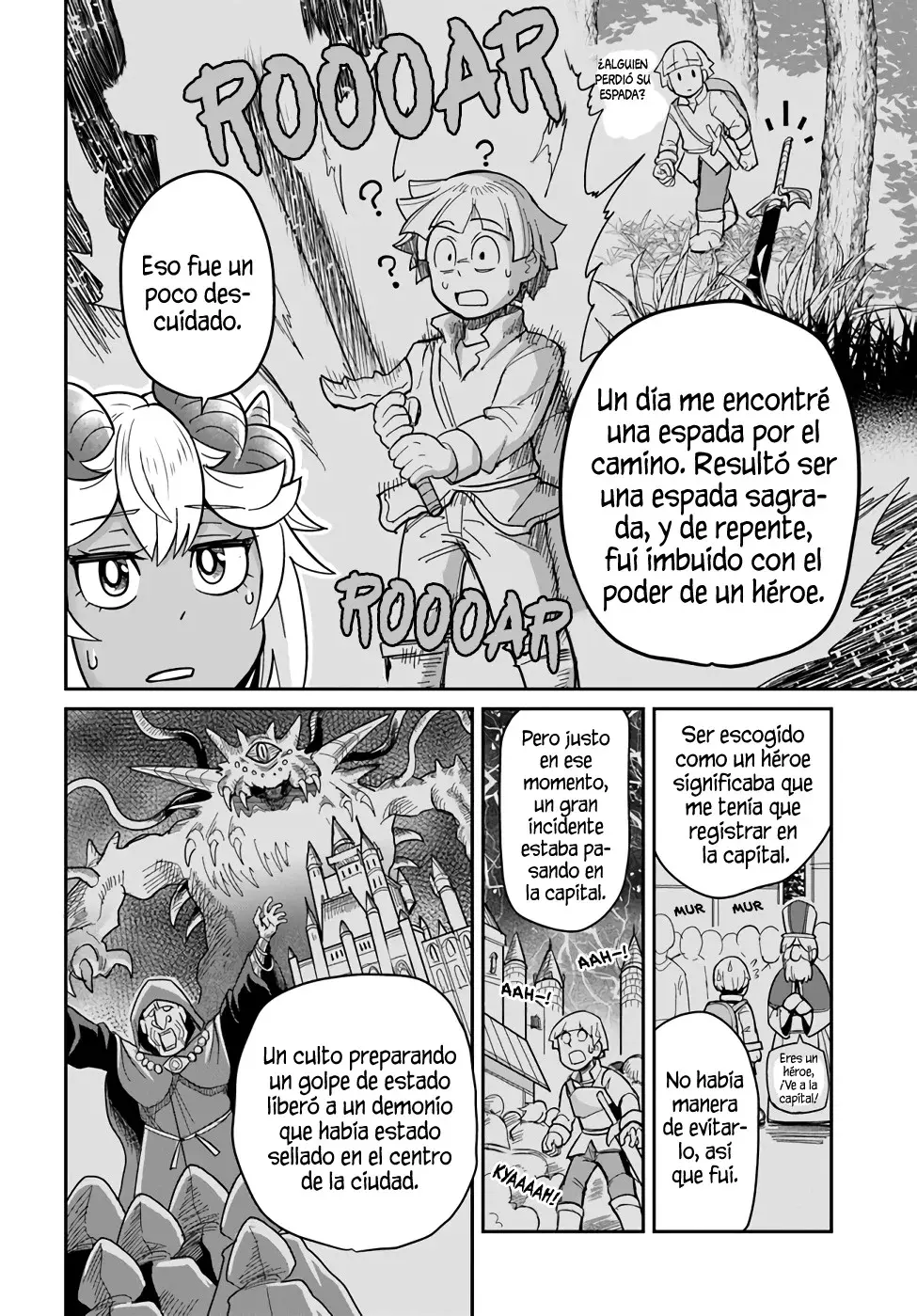 Dungeon No Osananajimi Capitulo 28: Mi amigo de la infacia es el gran héroe. página 11