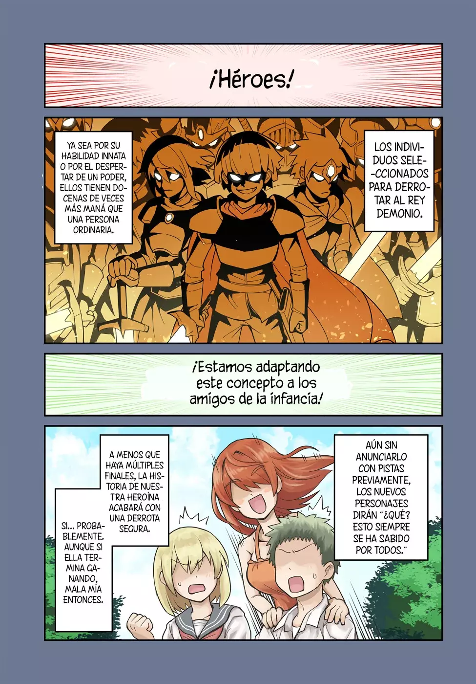 Dungeon No Osananajimi Capitulo 28: Mi amigo de la infacia es el gran héroe. página 4