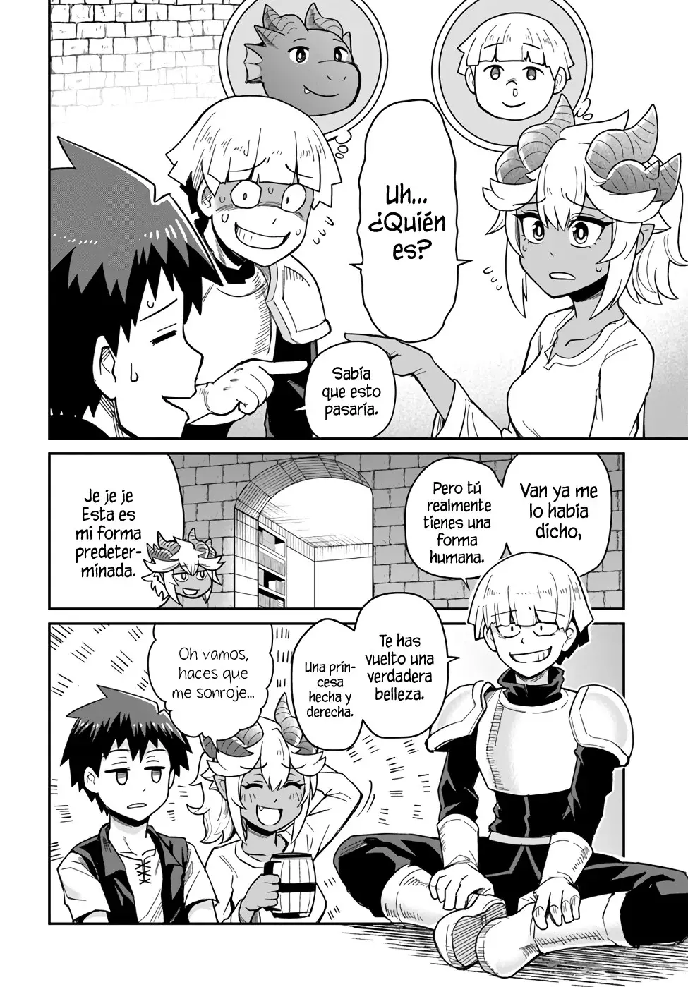 Dungeon No Osananajimi Capitulo 28: Mi amigo de la infacia es el gran héroe. página 9