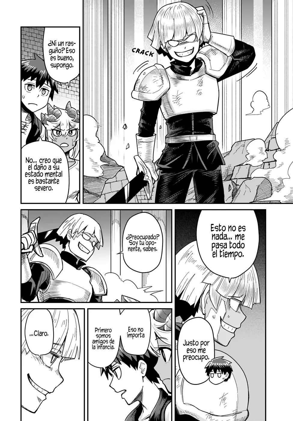 Dungeon No Osananajimi Capitulo 29.1: Me siento mal por mi amigo de la infancia - Parte 1 página 8