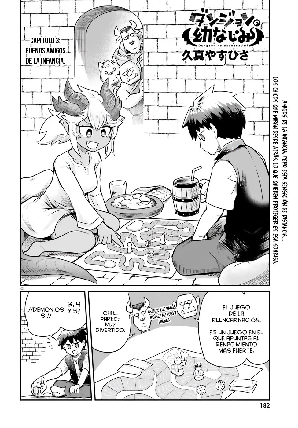 Dungeon No Osananajimi Capitulo 3: Buenos amigos de la infancia página 3