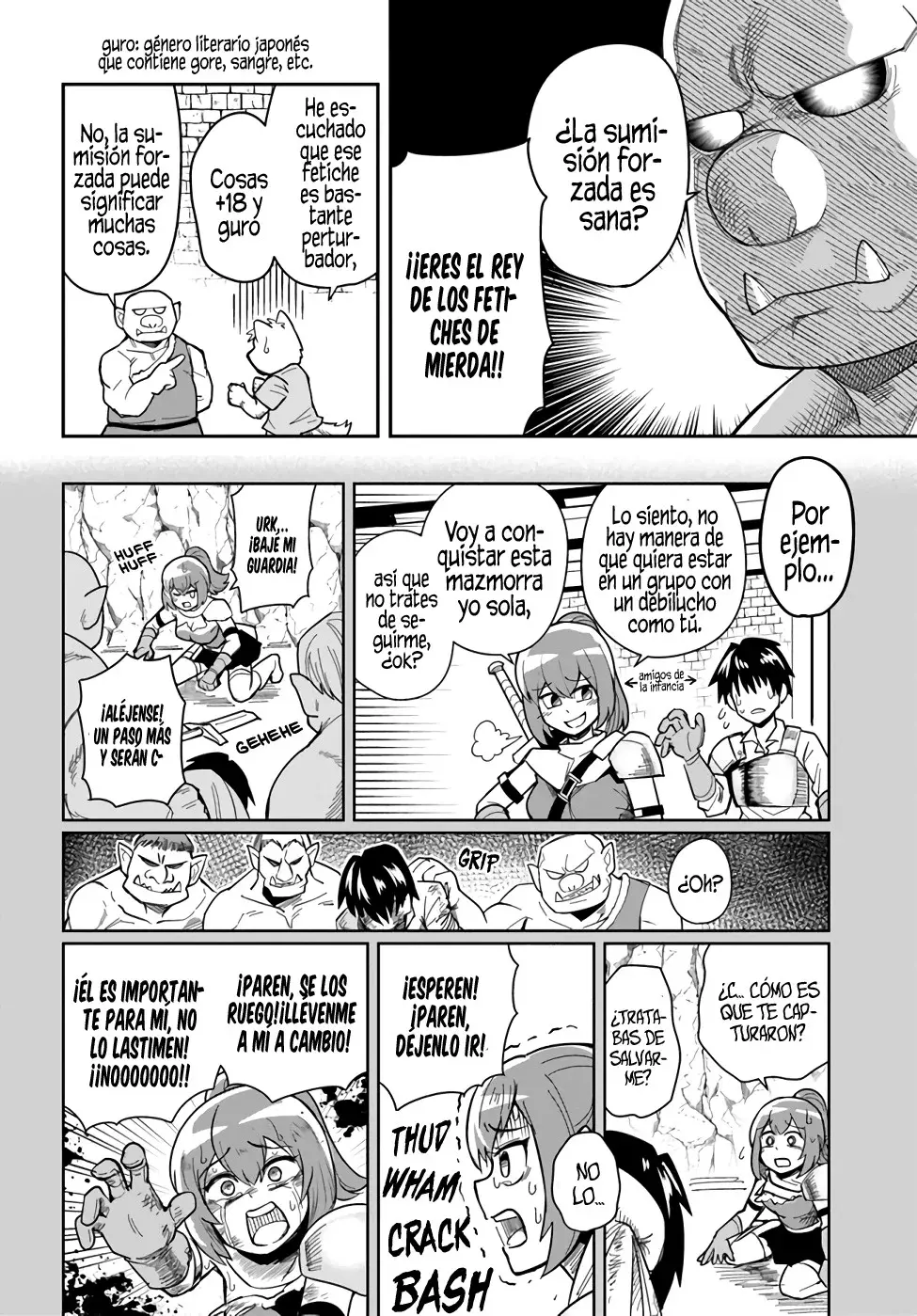 Dungeon No Osananajimi Capitulo 31: ¿Los amigos de la infancia cuentan como fetiche? página 7