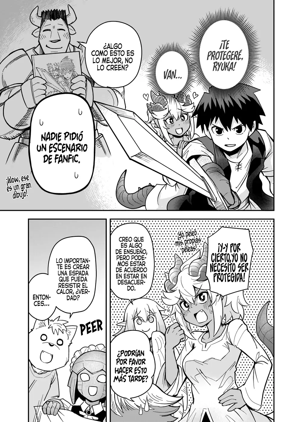 Dungeon No Osananajimi Capitulo 32: Mi amiga de la infacia es simplemente un monstruo página 10