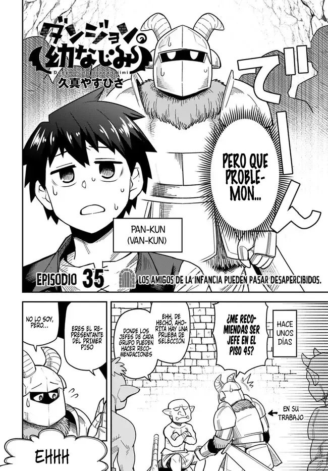 Dungeon No Osananajimi Capitulo 35: Los amigos de la infancia pueden pasar desapercibidos página 3