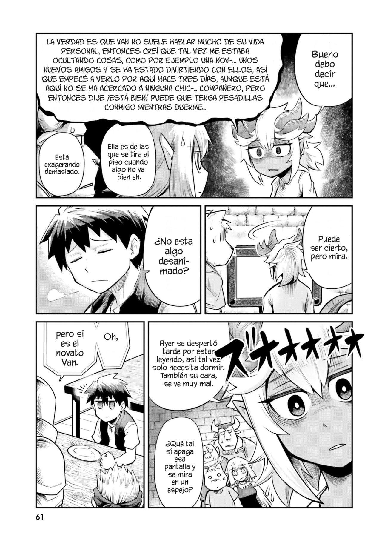 Dungeon No Osananajimi Capitulo 4: Los amigos de la infancia se preocupan página 10