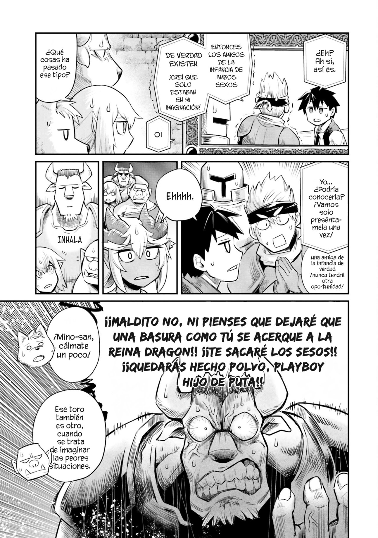 Dungeon No Osananajimi Capitulo 4: Los amigos de la infancia se preocupan página 12