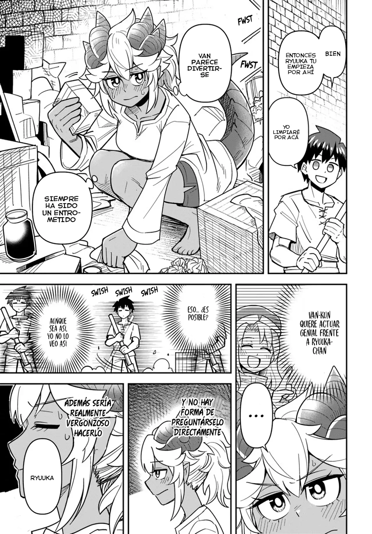 Dungeon No Osananajimi Capitulo 42: Los amigos de la infancia también son responsables. página 7