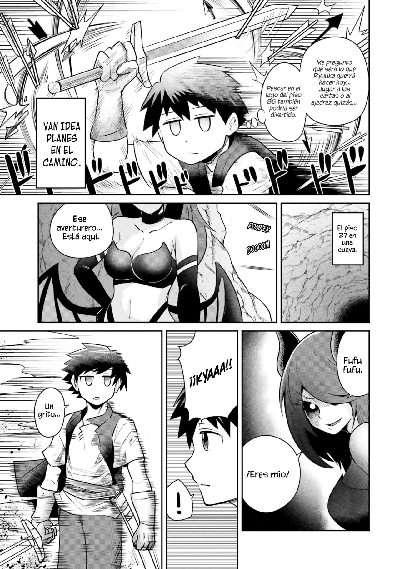 Dungeon No Osananajimi Capitulo 5: ¿Los amigos de la infancia son fuertes ante la tentación? página 4