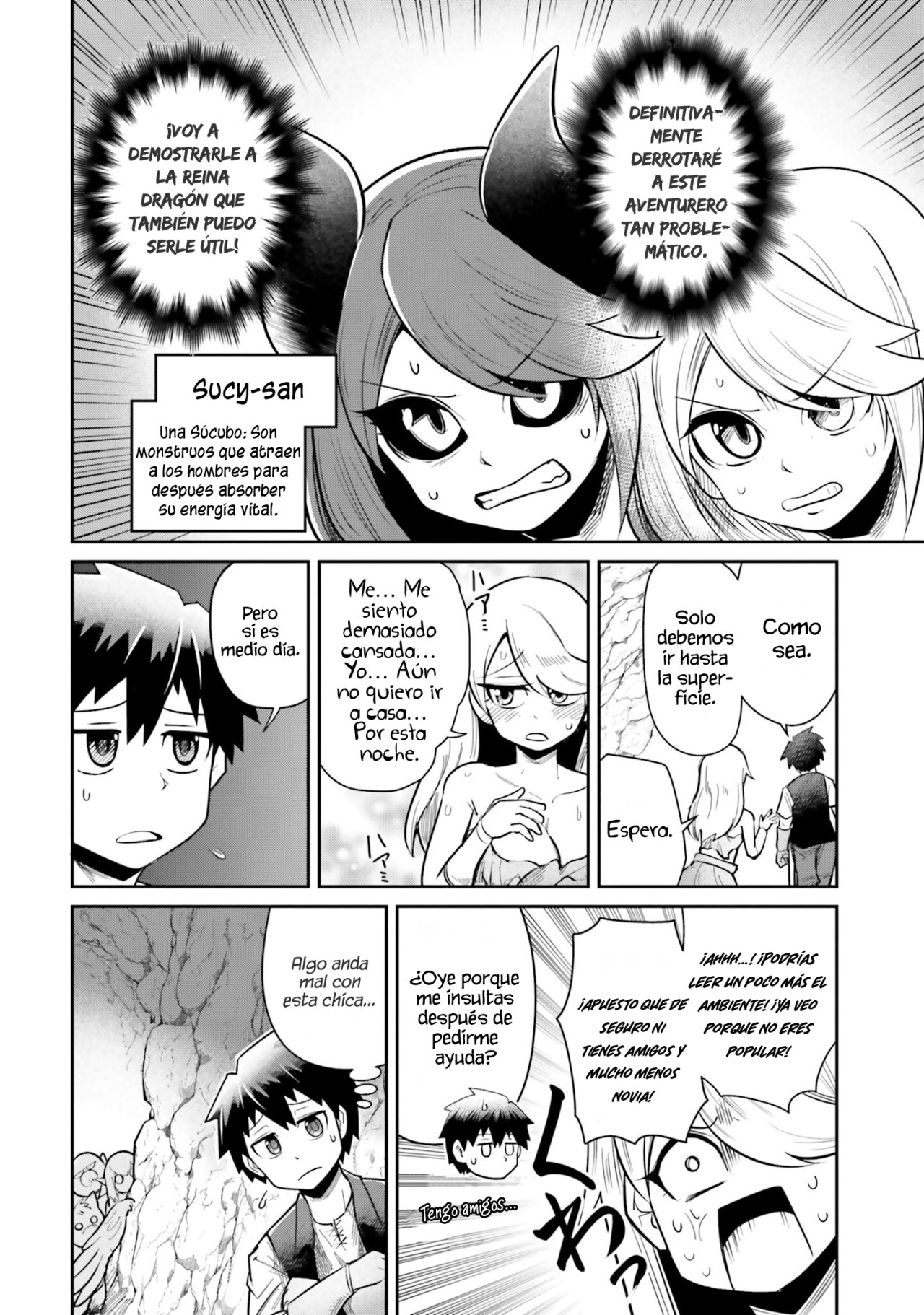 Dungeon No Osananajimi Capitulo 5: ¿Los amigos de la infancia son fuertes ante la tentación? página 7