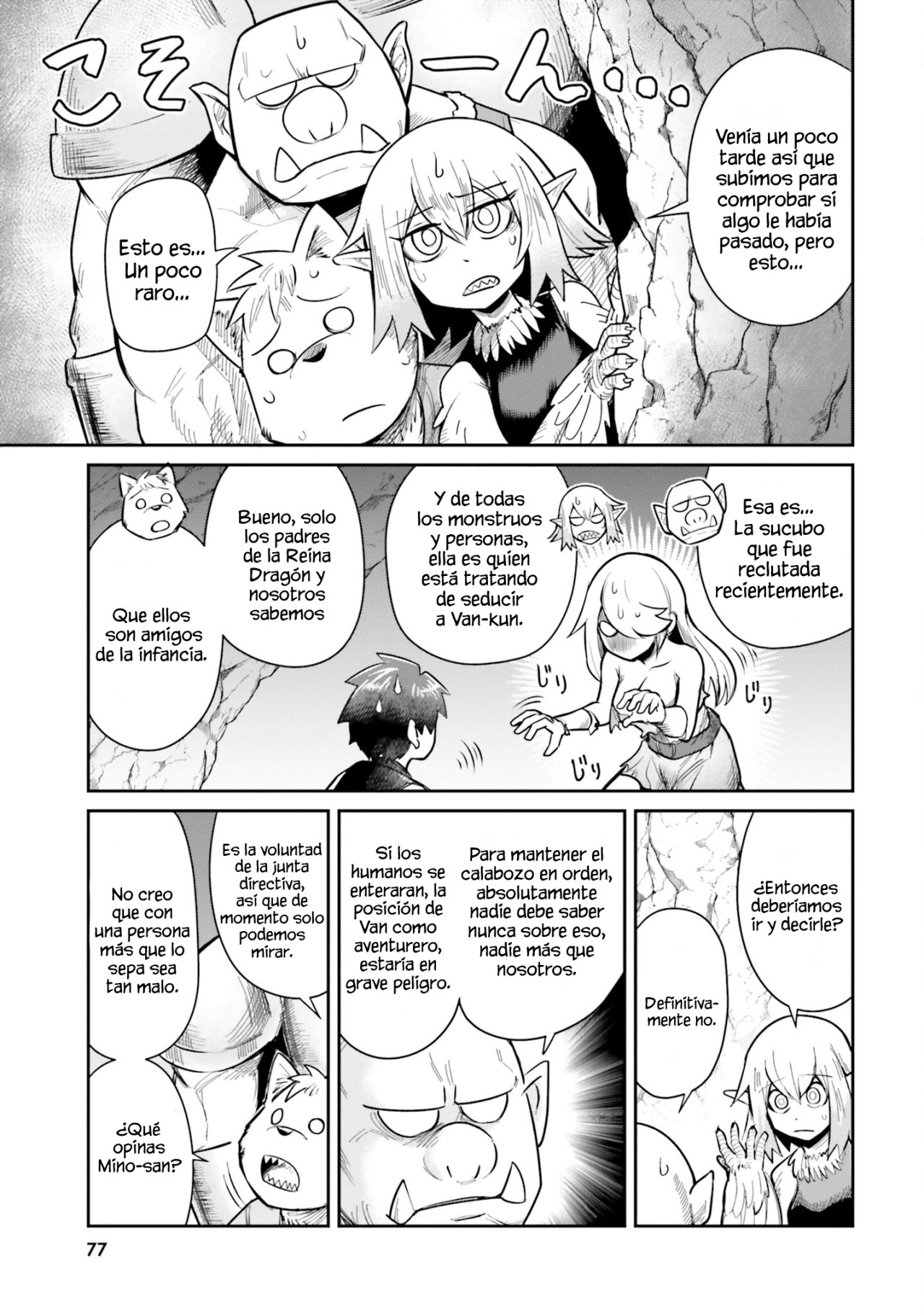 Dungeon No Osananajimi Capitulo 5: ¿Los amigos de la infancia son fuertes ante la tentación? página 8