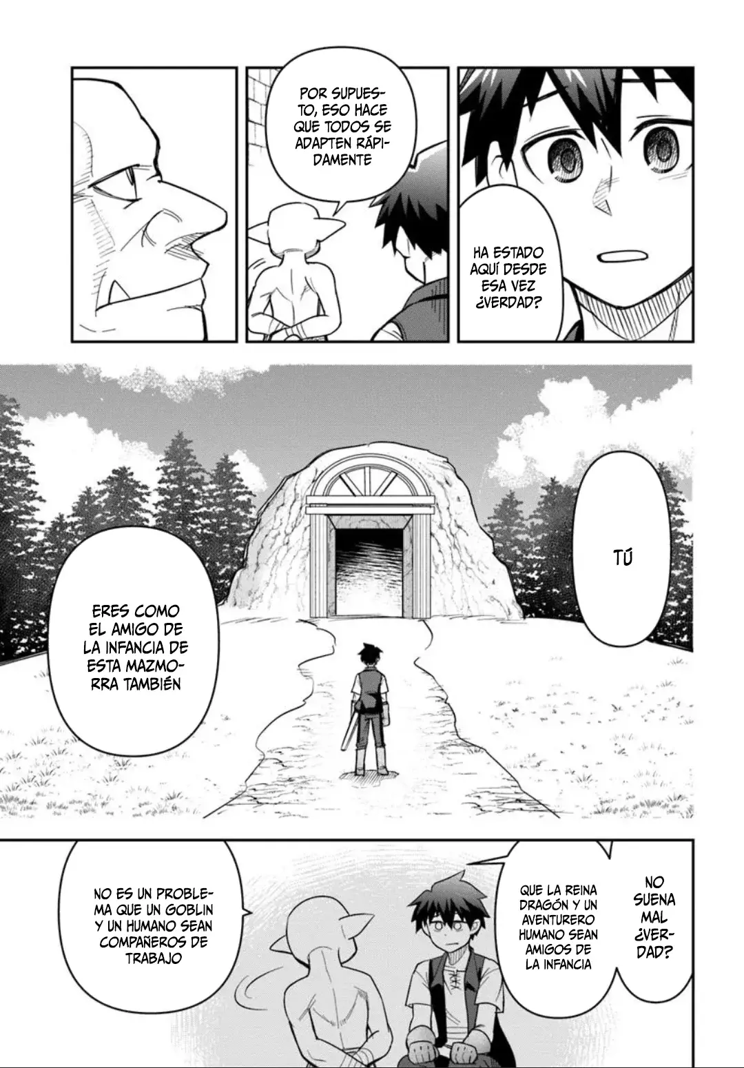 Dungeon No Osananajimi Capitulo 52.2: Los amigos de la infancia son un humano y la reina dragón - Parte 2 página 14