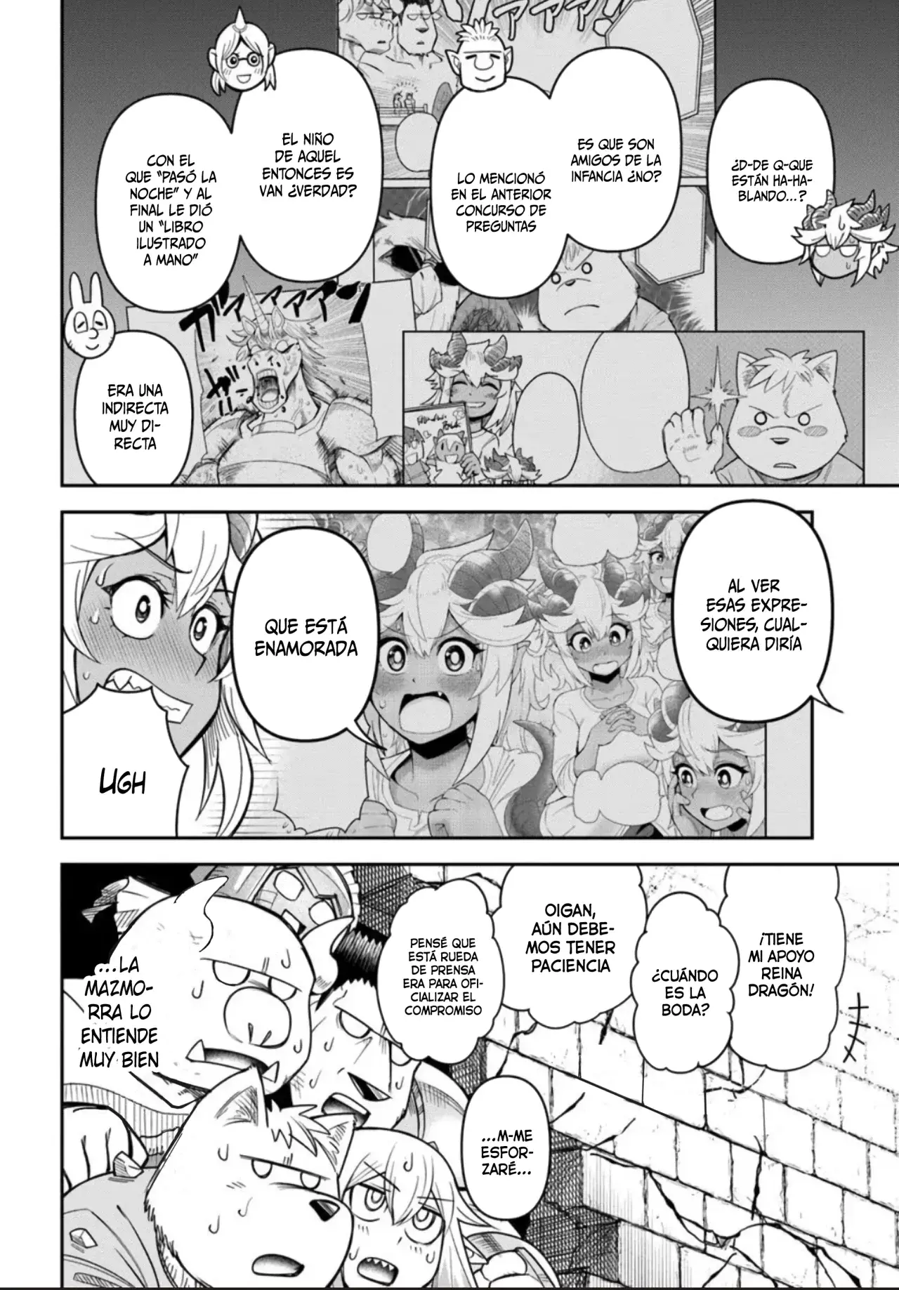 Dungeon No Osananajimi Capitulo 52.2: Los amigos de la infancia son un humano y la reina dragón - Parte 2 página 17