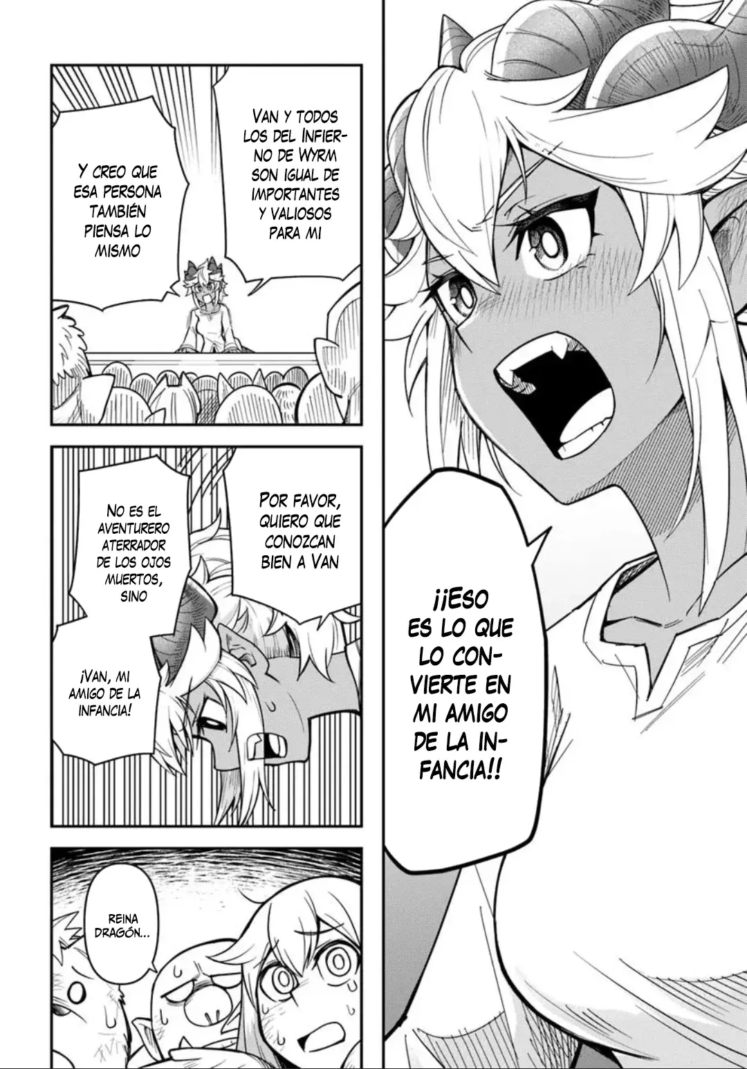 Dungeon No Osananajimi Capitulo 52.2: Los amigos de la infancia son un humano y la reina dragón - Parte 2 página 9