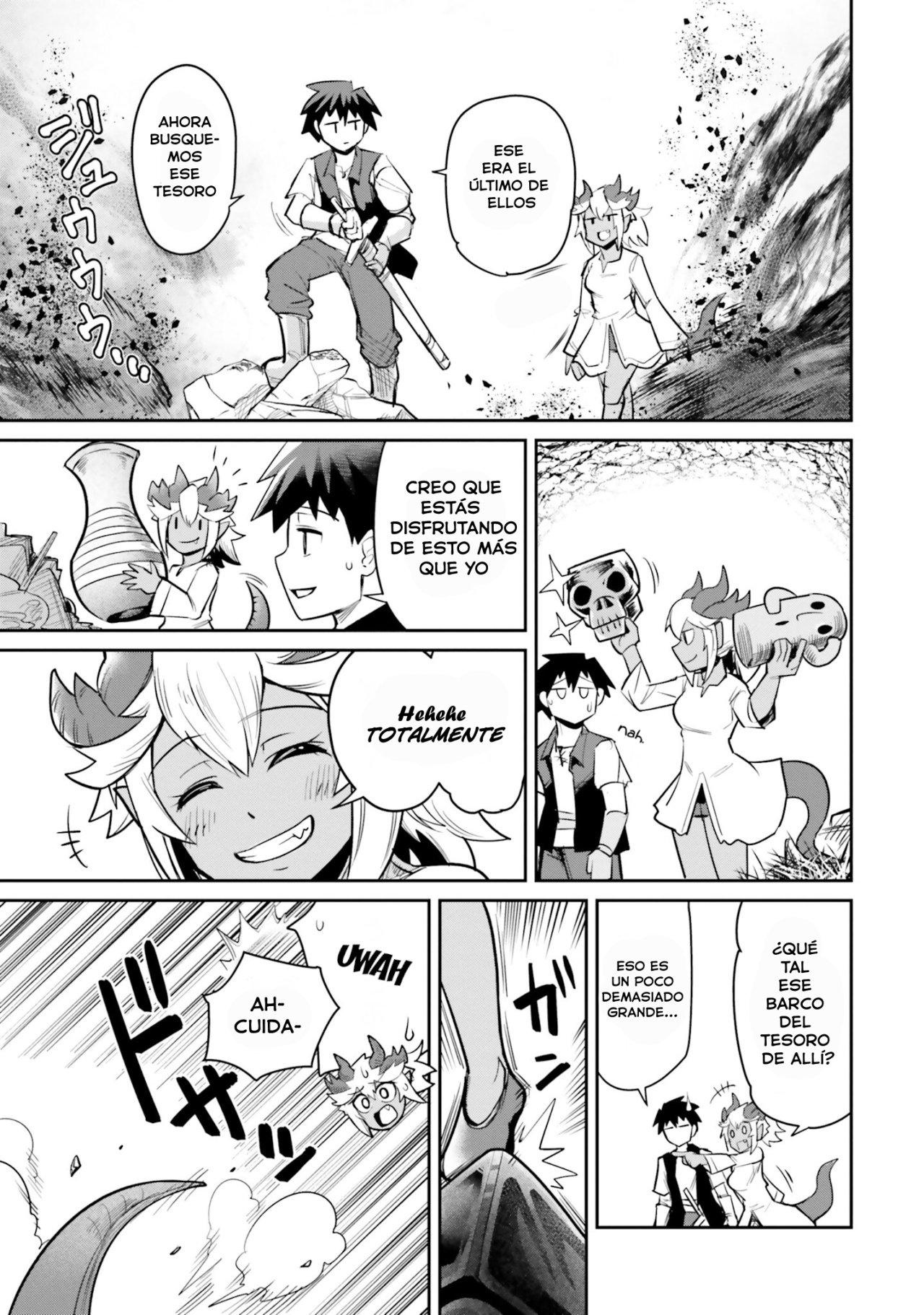 Dungeon No Osananajimi Capitulo 6: Los amigos de la infancia van a explorar página 14