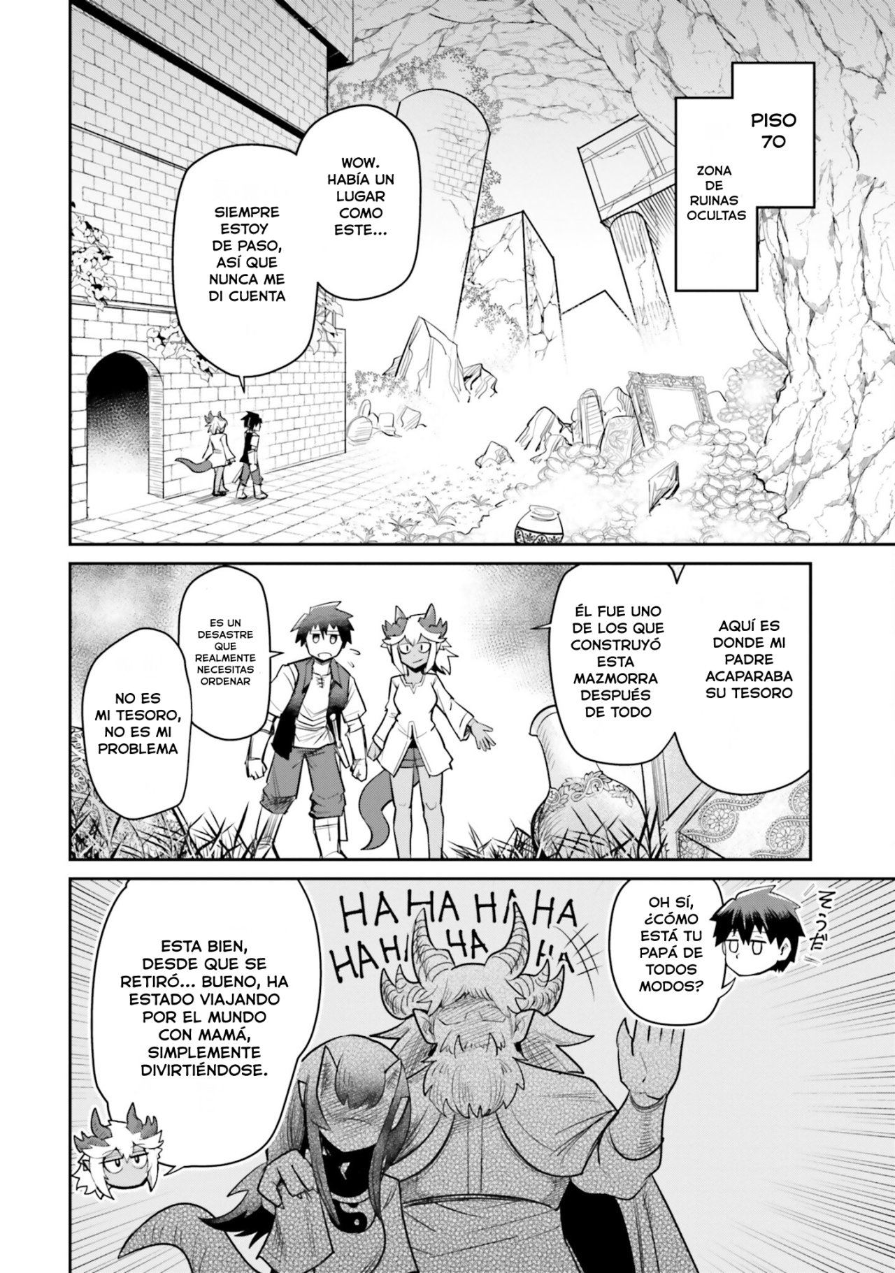 Dungeon No Osananajimi Capitulo 6: Los amigos de la infancia van a explorar página 7