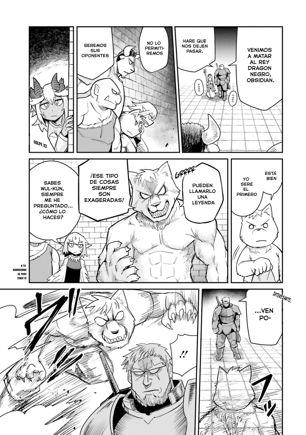 Dungeon No Osananajimi Capitulo 8: Protegeremos a los amigos de la infancia página 8