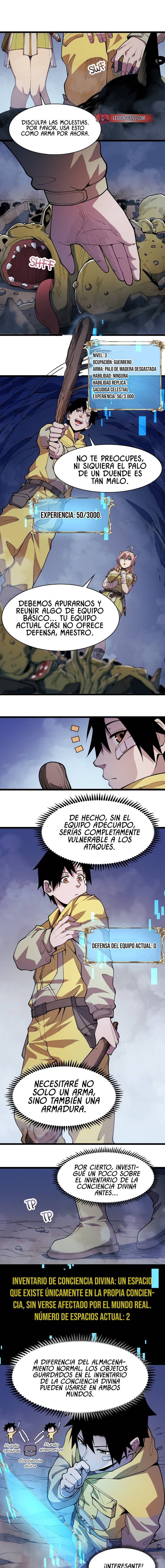 El descendiente de los anillos divinos Capitulo 4 página 2