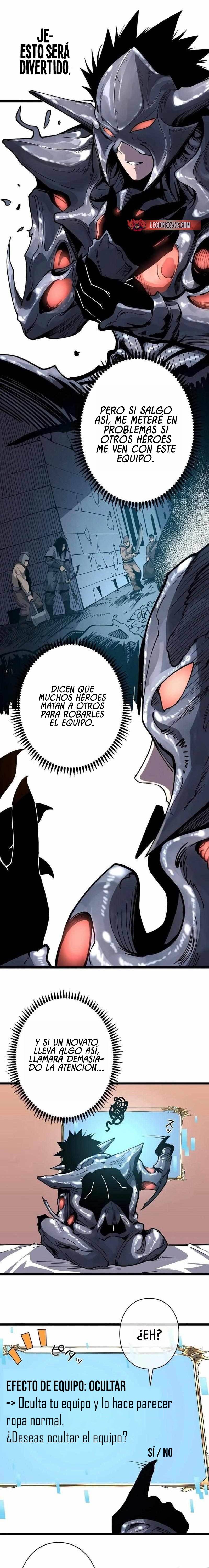 El descendiente de los anillos divinos Capitulo 5 página 9