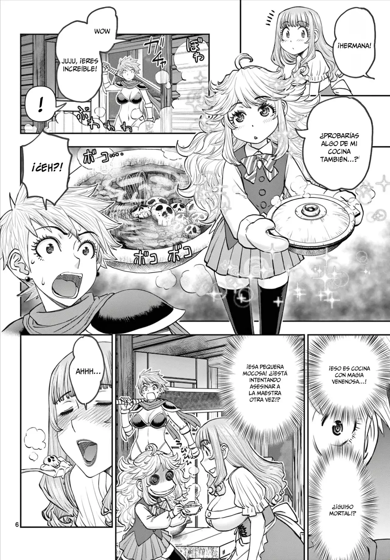 The Strongest Wife In The Hidden Dungeon Capitulo 10: Draco vs Juju parte 1 página 7
